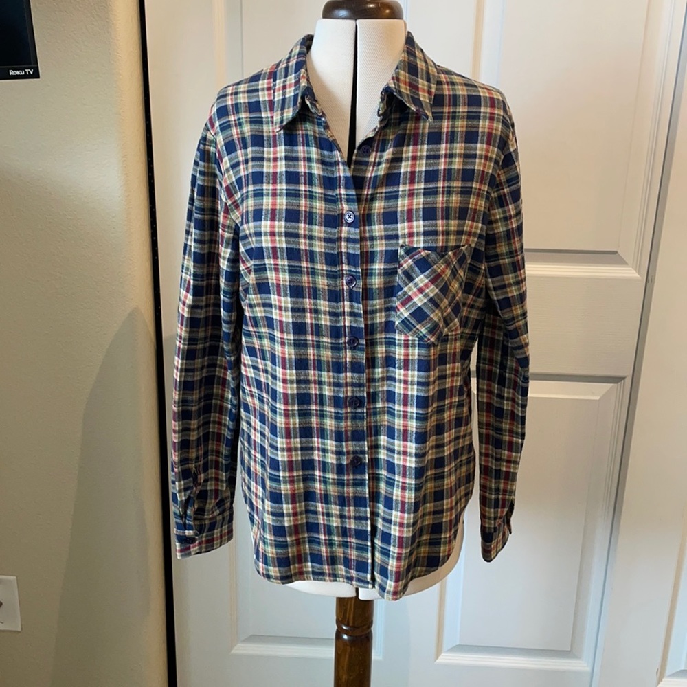WAYF super soft button down flannel